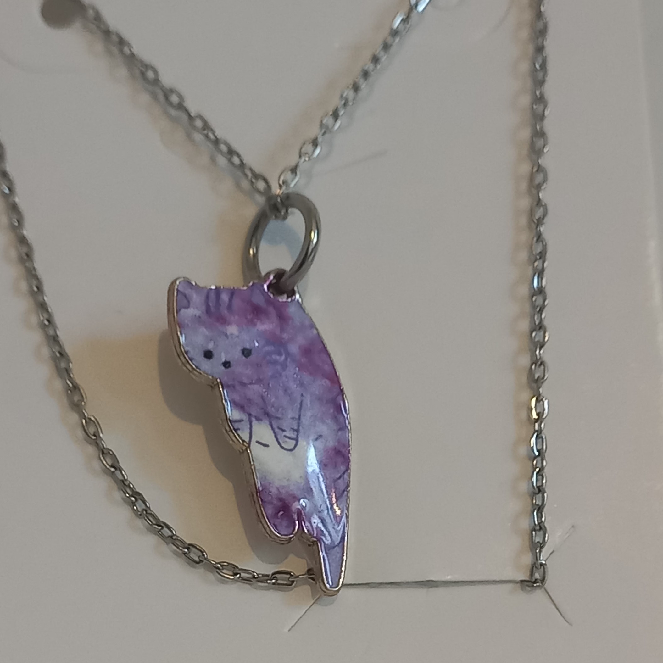 گردنبند طرح گربه