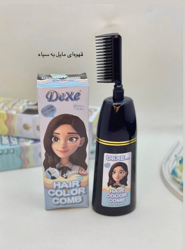 شامپو رنگ مو دکس