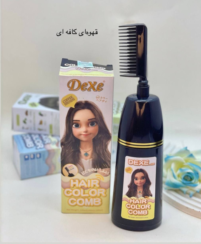 شامپو رنگ مو دکس
