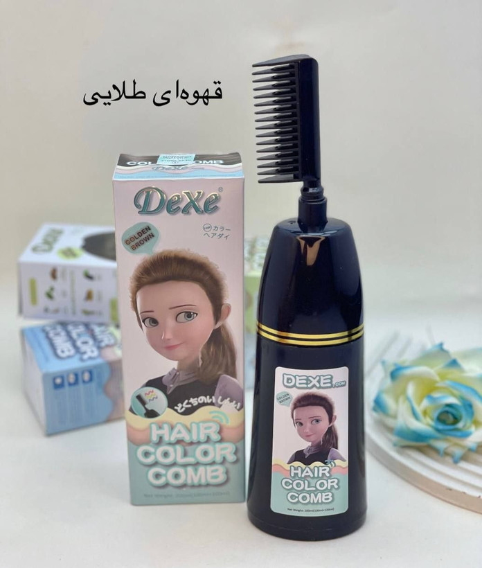 شامپو رنگ مو دکس