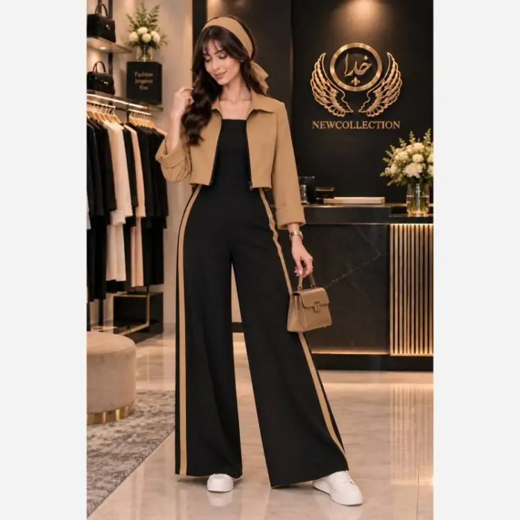 ست اورال و کت پاییزه جنس مازراتی و لنین سایز 38 تا 46